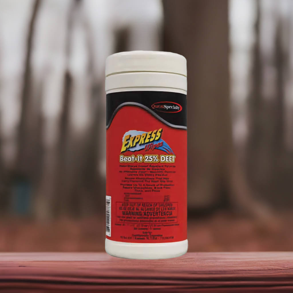 EXPRESS WIPES Beat-It 25% DEET