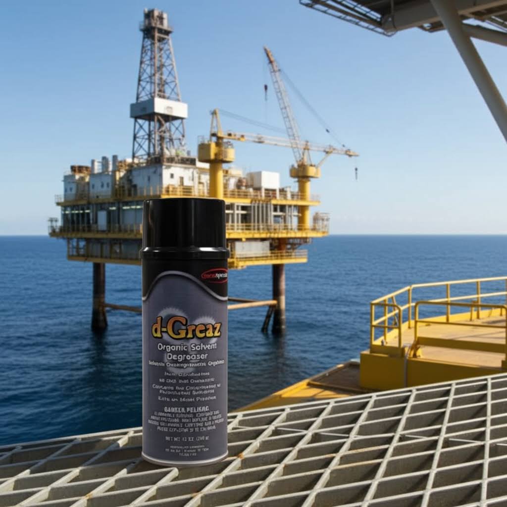 D-GREAZ Organic D-Limonene Solvent Degreaser 48,000 Volt dielectric Non-Chlorinated