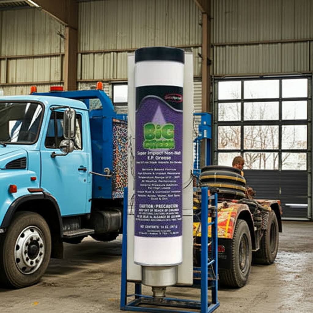 BIG GREEN Bentone-Based Super Impact Non-Melt Tube Grease