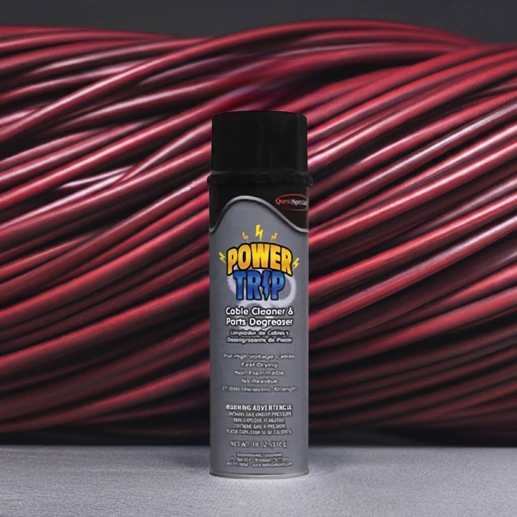 POWER TRIP  Fasting Drying No Residual Cable Cleaner & Parts Degreaser