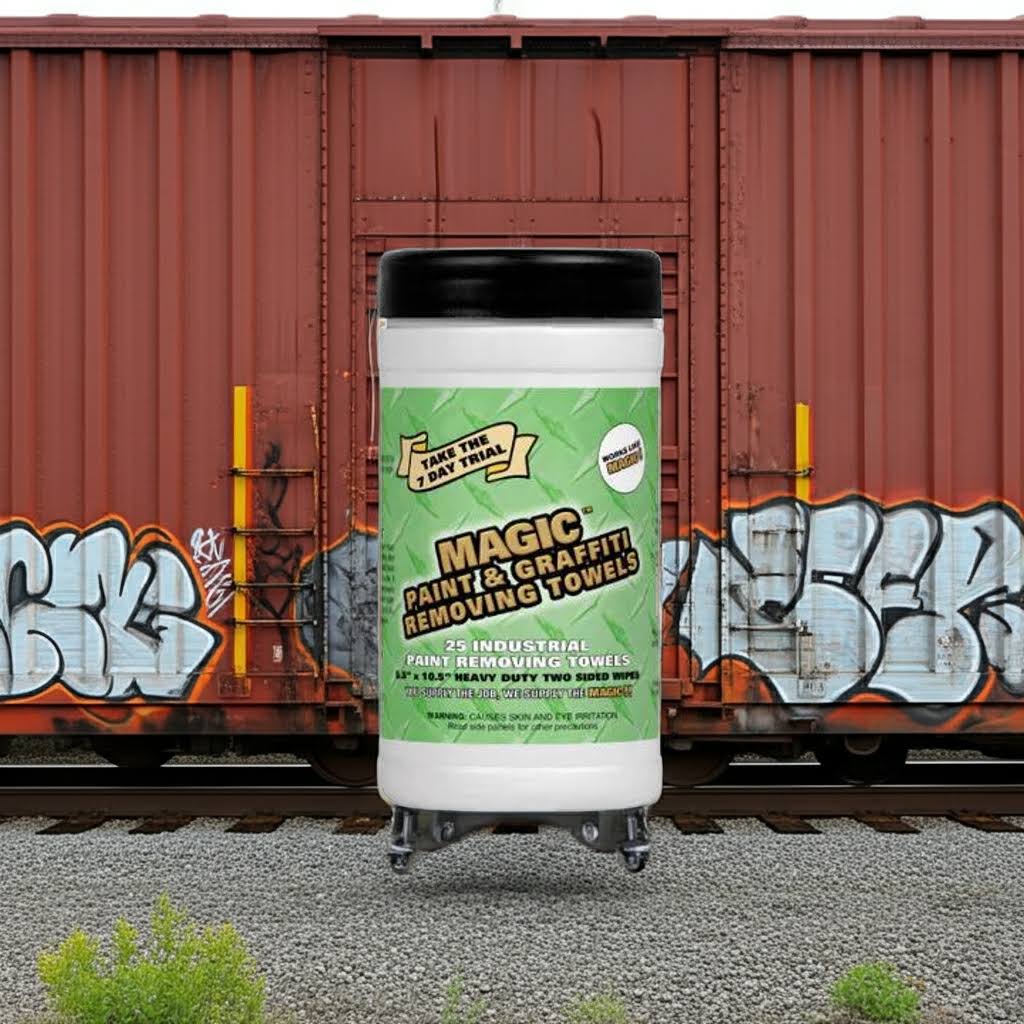 Magic Paint & Graffiti Removing Towels