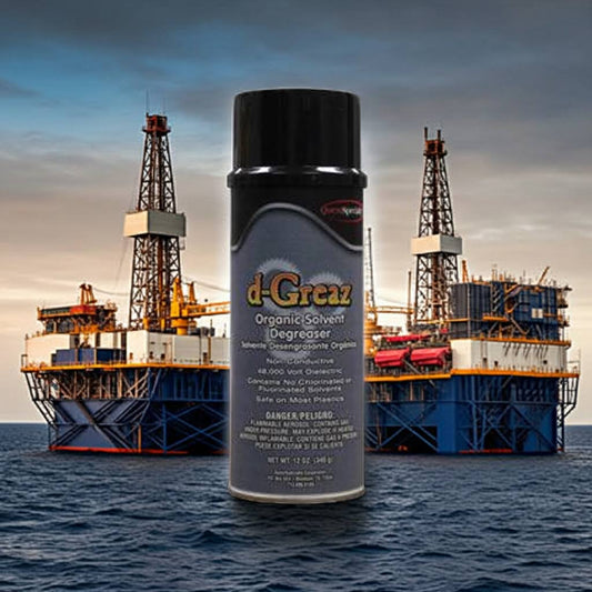 D-GREAZ Organic D-Limonene Solvent Degreaser 48,000 Volt dielectric Non-Chlorinated