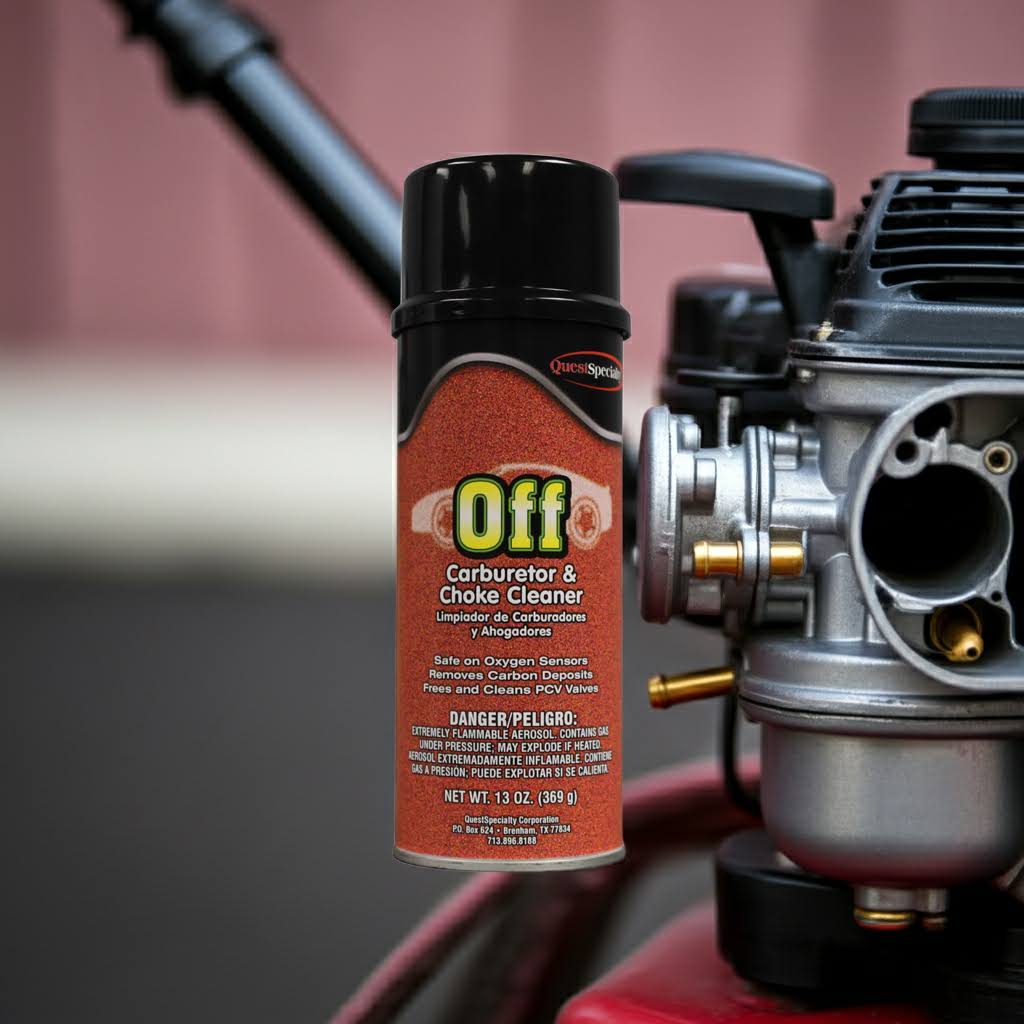 OFF Cleans & Frees Moving Parts On Carburetor PCV Valves