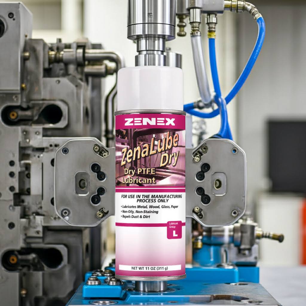 ZenaLube Dry PTFE Lubricant and Release Agent