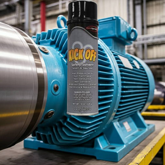 KICK OFF Non-Flammable Non-Conductive 30,000 Volt Dielectric Safety Solvent