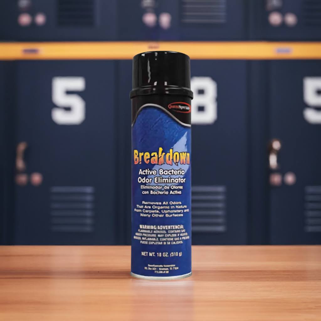 BREAKDOWN Active Bacteria Removes Organic Odors Inverted Valve