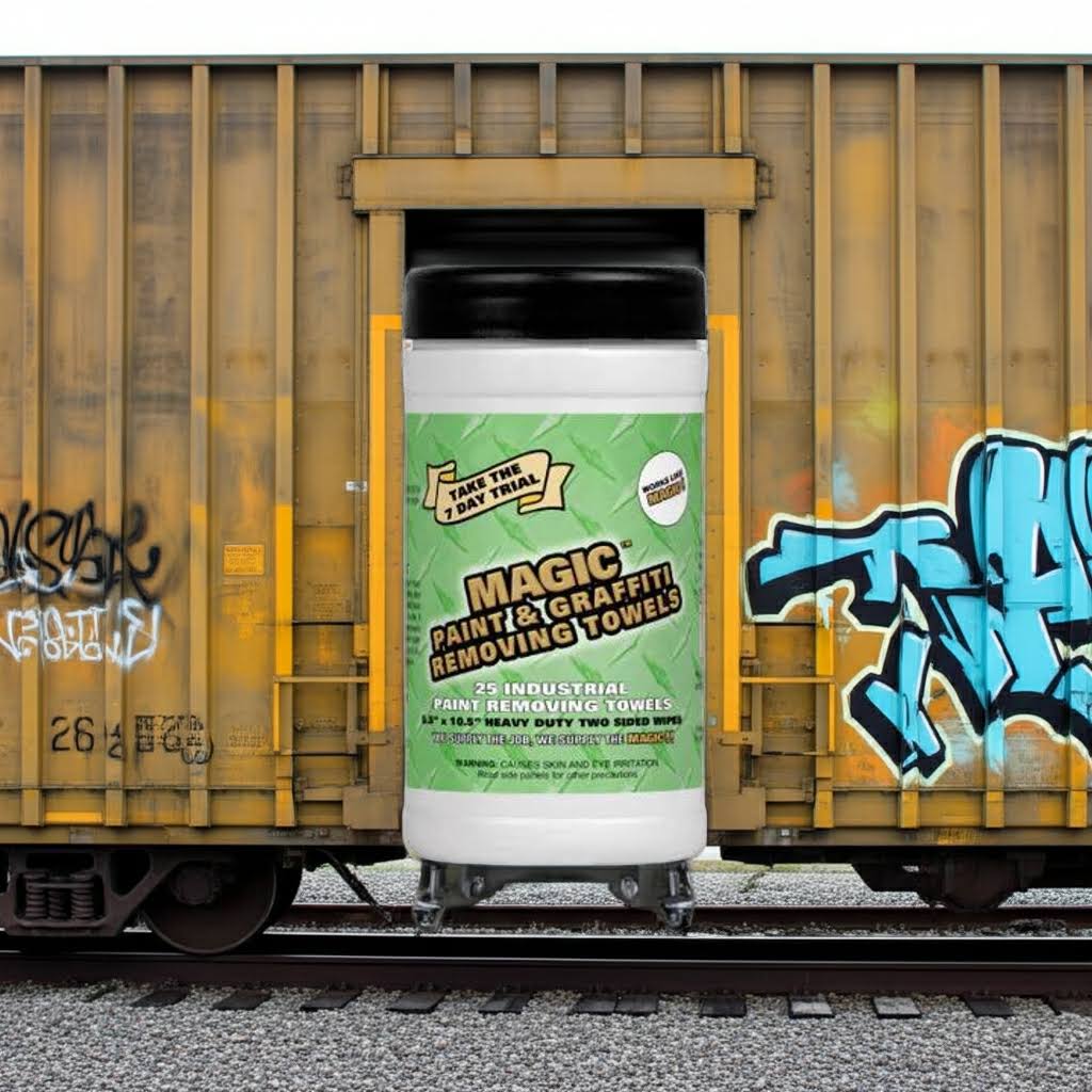 Magic Paint & Graffiti Removing Towels