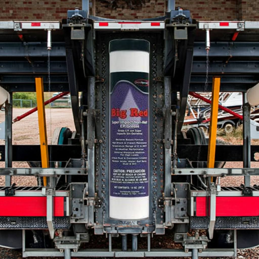 BIG-RED Bentone-Based Super Impact Non-Melt Red Tube Grease