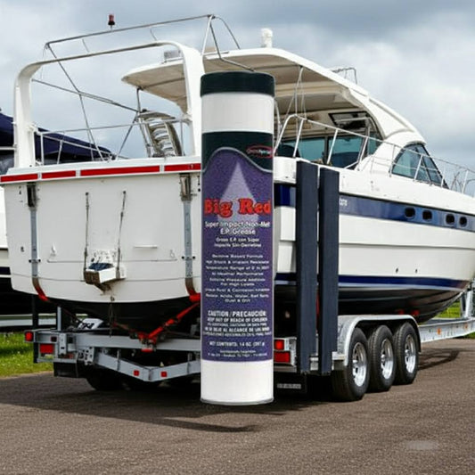 BIG-RED Bentone-Based Super Impact Non-Melt Red Tube Grease