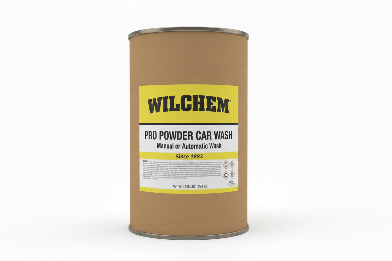 Pro Powder Car Wash Fiber Drum