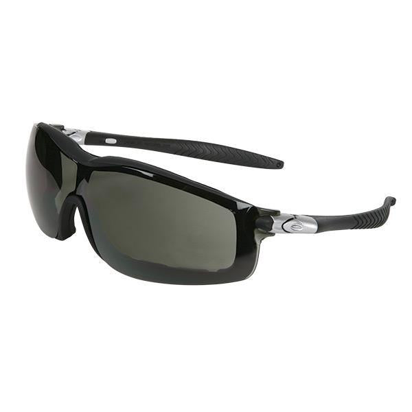 MCR Safety Rattler™ Goggles, Black Frame, Gray Anti-Fog Lens - Case of 12