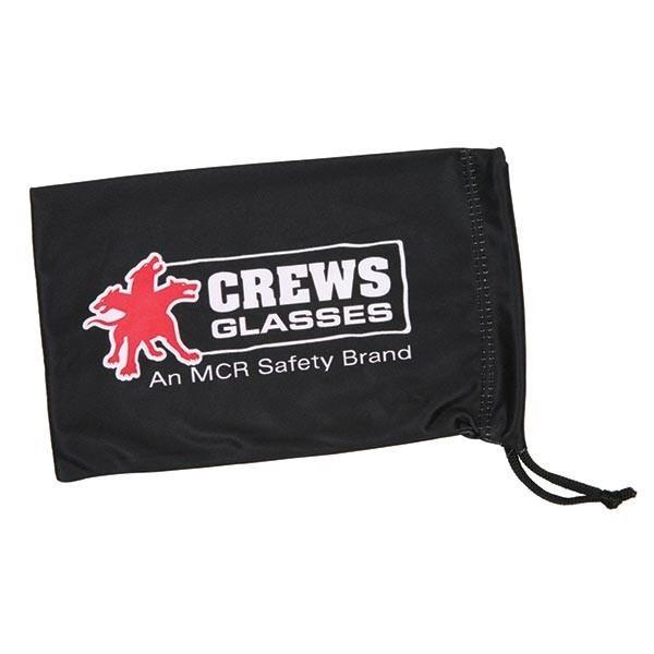 MCR Safety Satin Eyeglass Bag, Black - Case of 12