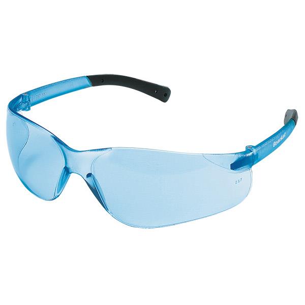 MCR Safety BearKat® Eyewear, Light Blue Frame & Lens - Case of 12