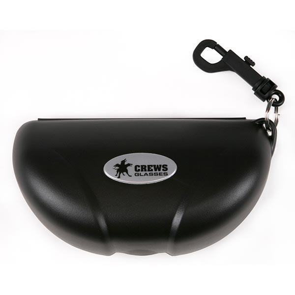 MCR Safety Hard Shell Padded Case w/ Clip, Black - Case of 12