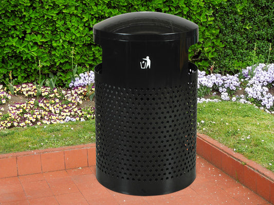Landscape Series 40 Gallon Trash Receptacle