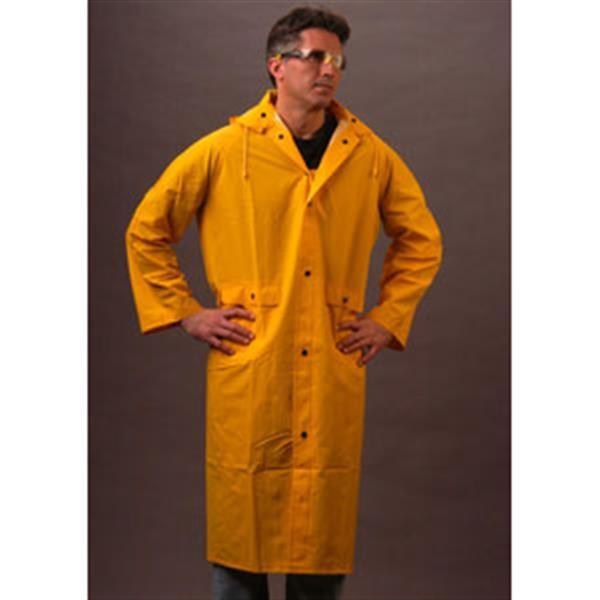 MCR Safety Classic 2-Piece Raincoat, X-Large, Yellow