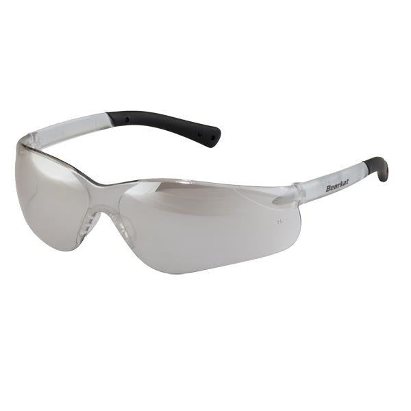 MCR Safety BearKat® 3 Eyewear, Clear Temple, Clear Mirror Indoor & Outdoor Lens - Case of 12