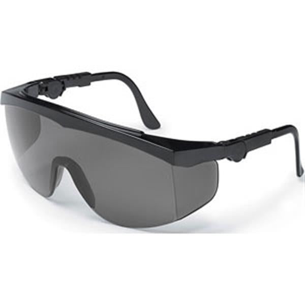 MCR Safety Tomahawk® Eyewear, Black Frame, Gray Lens - Case of 12