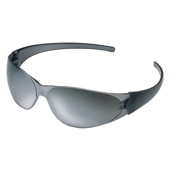 MCR Safety CK1 Series Eyewear, Silver Frame, Silver Mirror Lens - Case of 12