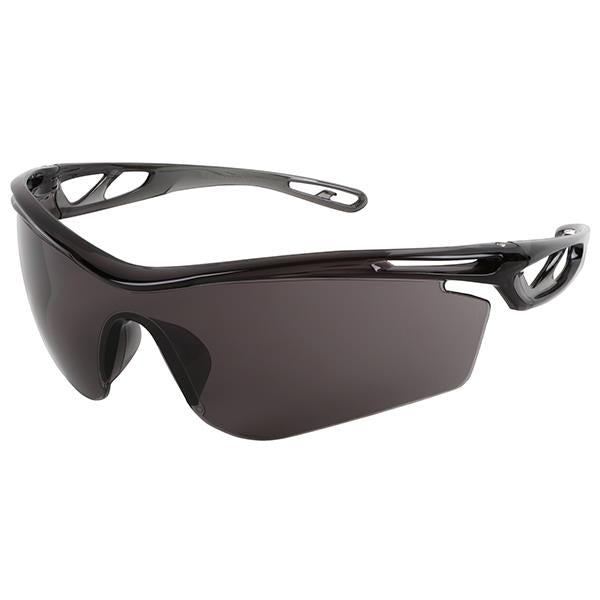 MCR Safety Checklite® CL4 Eyewear, Gray Frame & Scratch-Resistant Lens - Case of 12