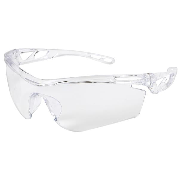 MCR Safety Checklite® CL4 Eyewear, Clear Frame & Anti-Fog Lens - Case of 12