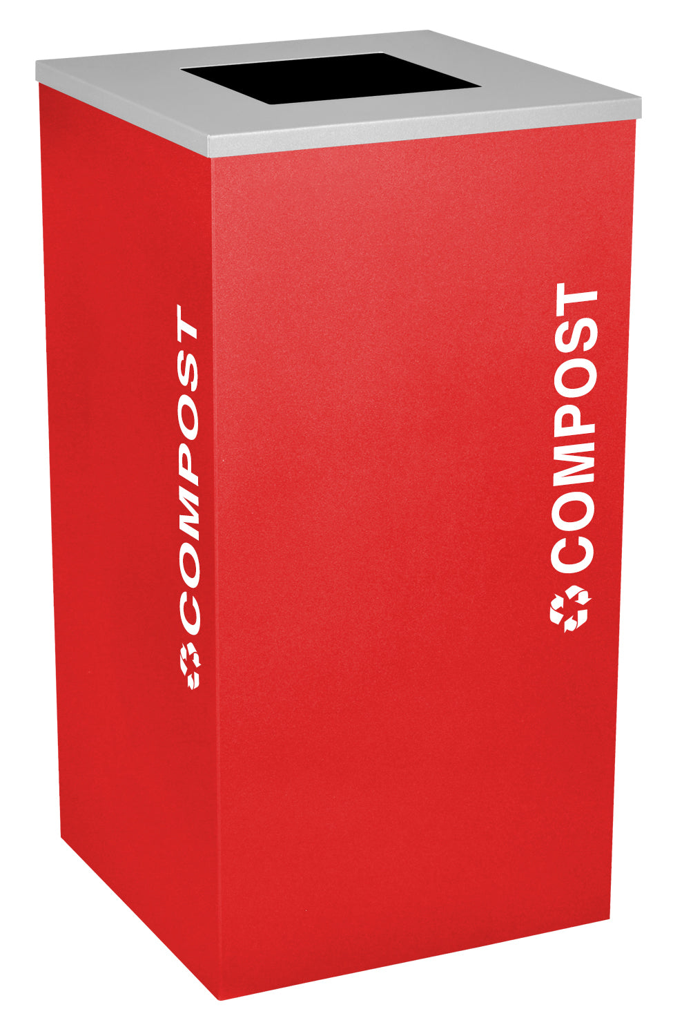 Classic Kaleidoscope 24-Gallon Square Receptacle