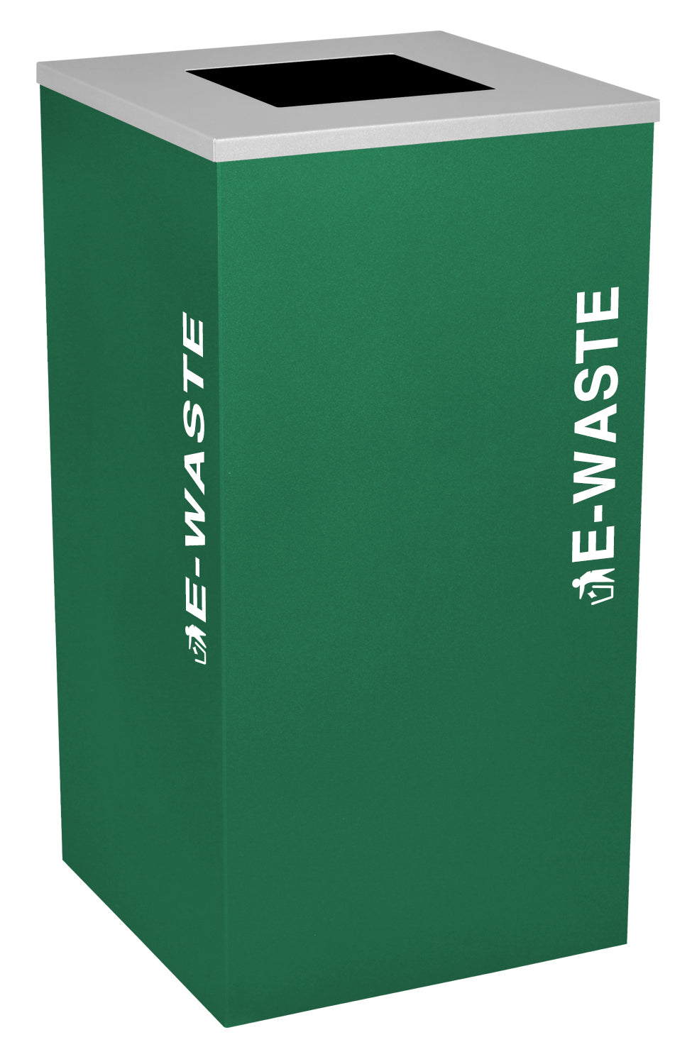 Classic Kaleidoscope 24-Gallon Square Receptacle