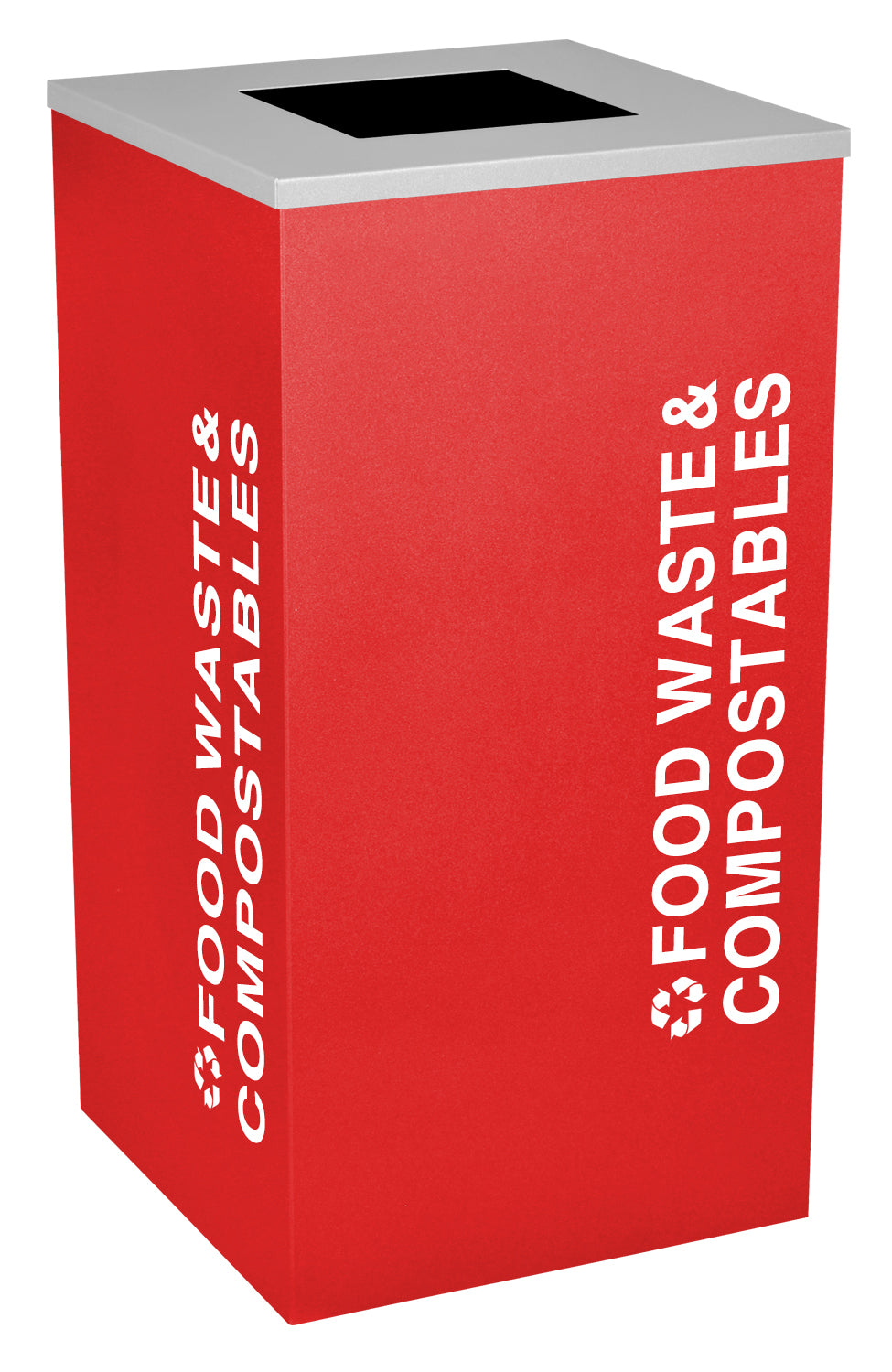 Classic Kaleidoscope 24-Gallon Square Receptacle