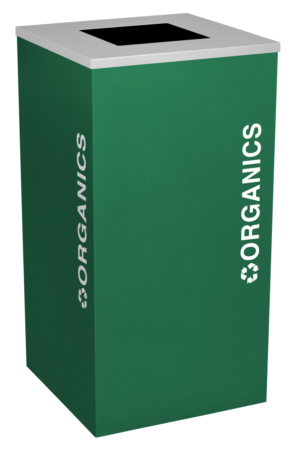 Classic Kaleidoscope 24-Gallon Square Receptacle