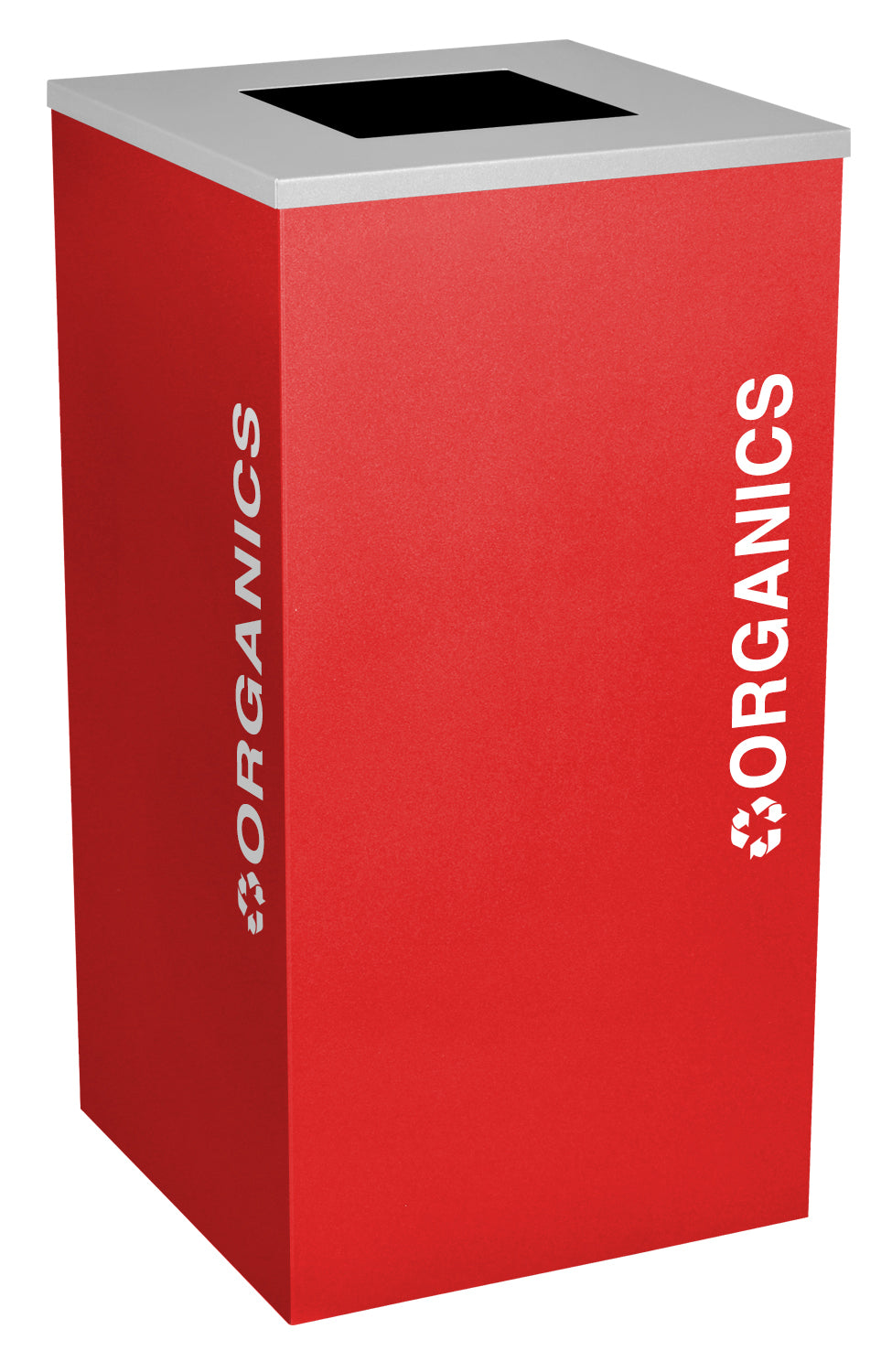Classic Kaleidoscope 24-Gallon Square Receptacle