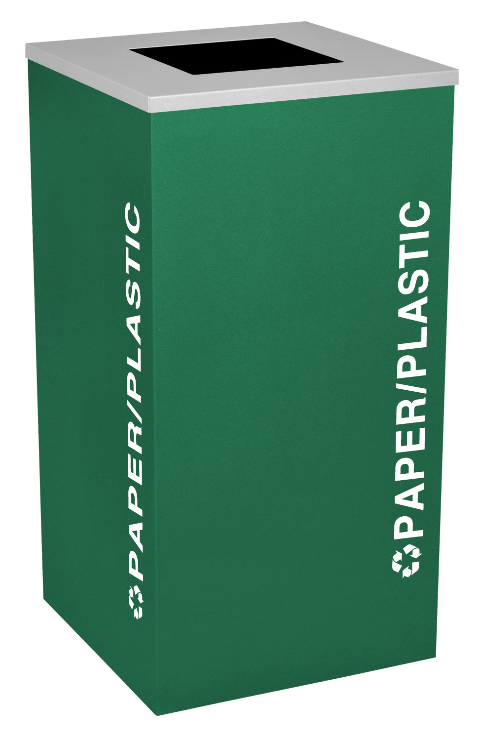 Classic Kaleidoscope 24-Gallon Square Receptacle