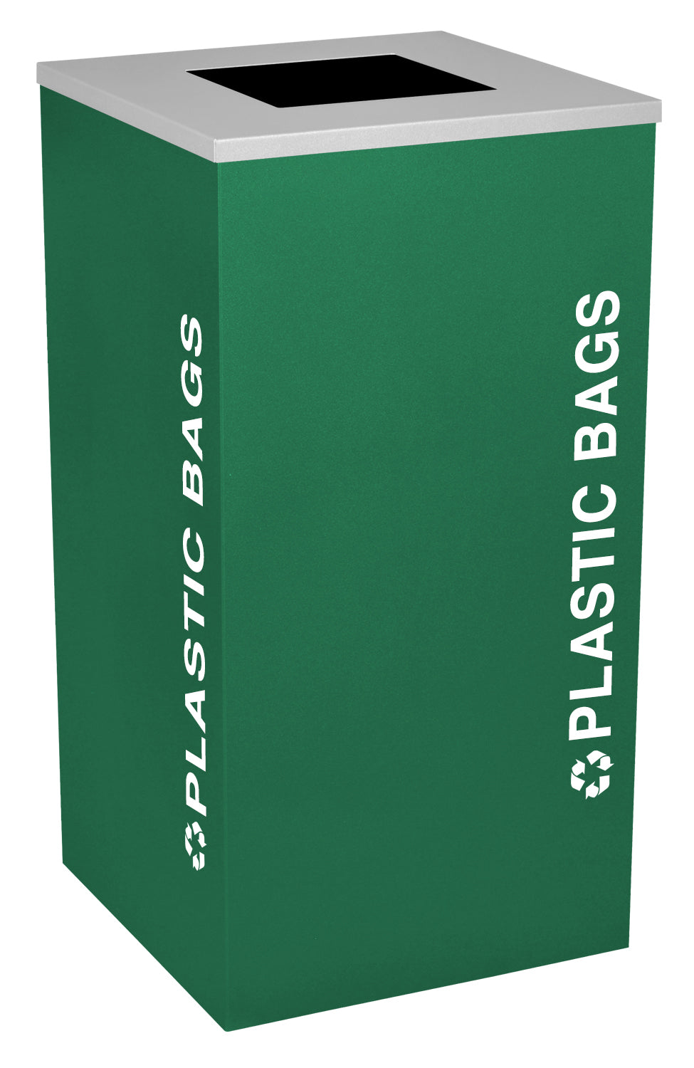 Classic Kaleidoscope 24-Gallon Square Receptacle