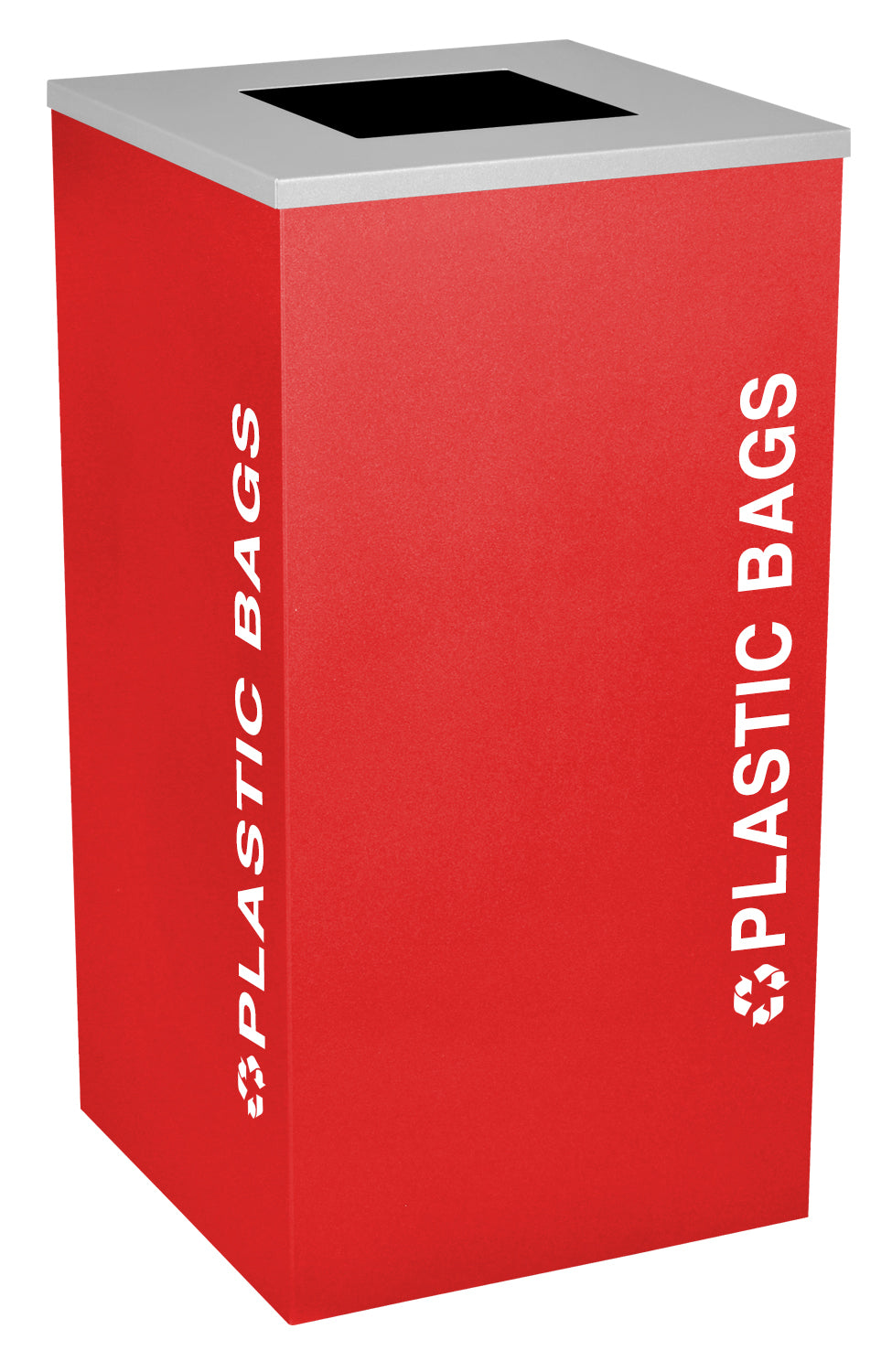 Classic Kaleidoscope 24-Gallon Square Receptacle