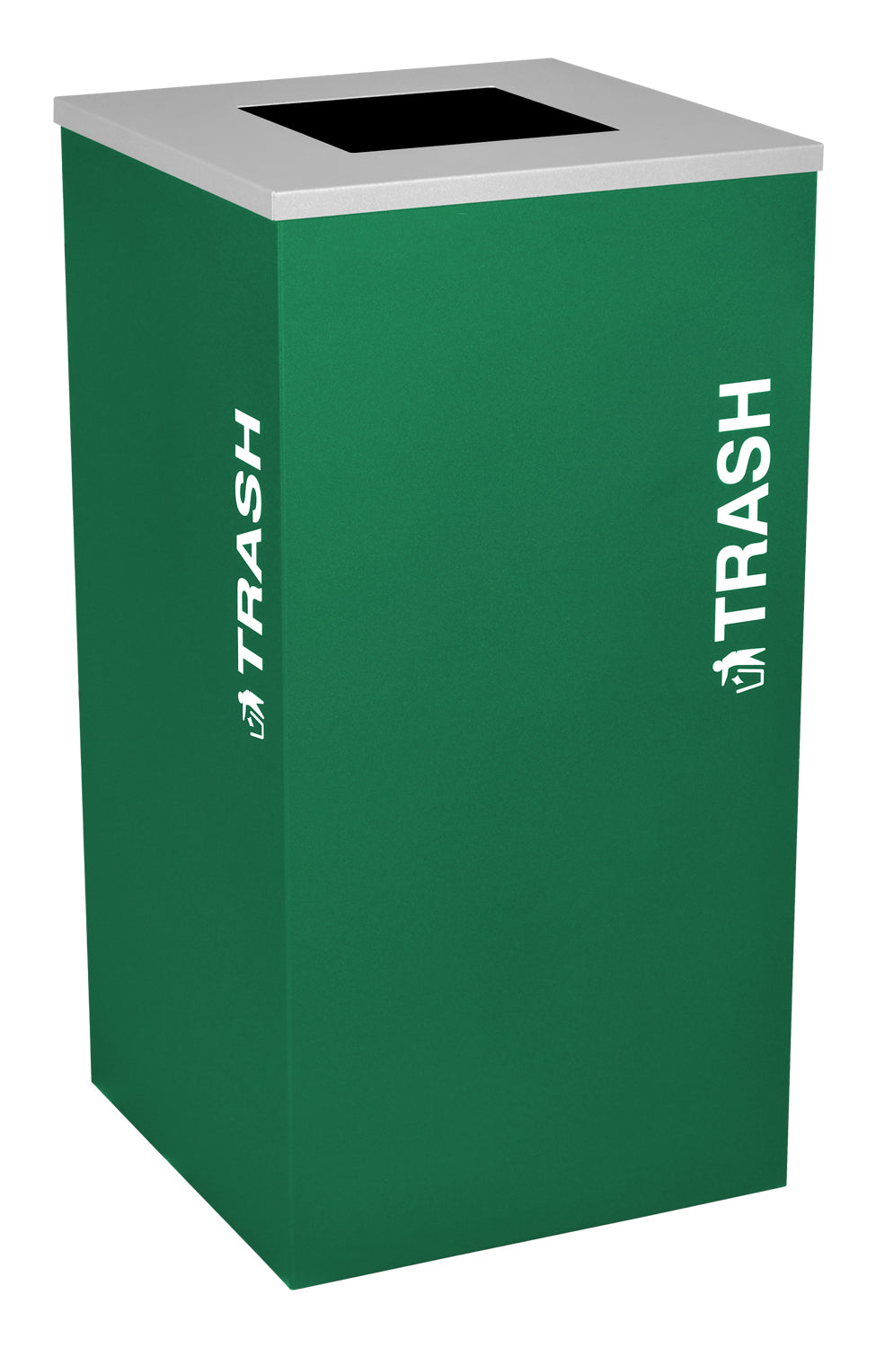 Classic Kaleidoscope 24-Gallon Square Receptacle