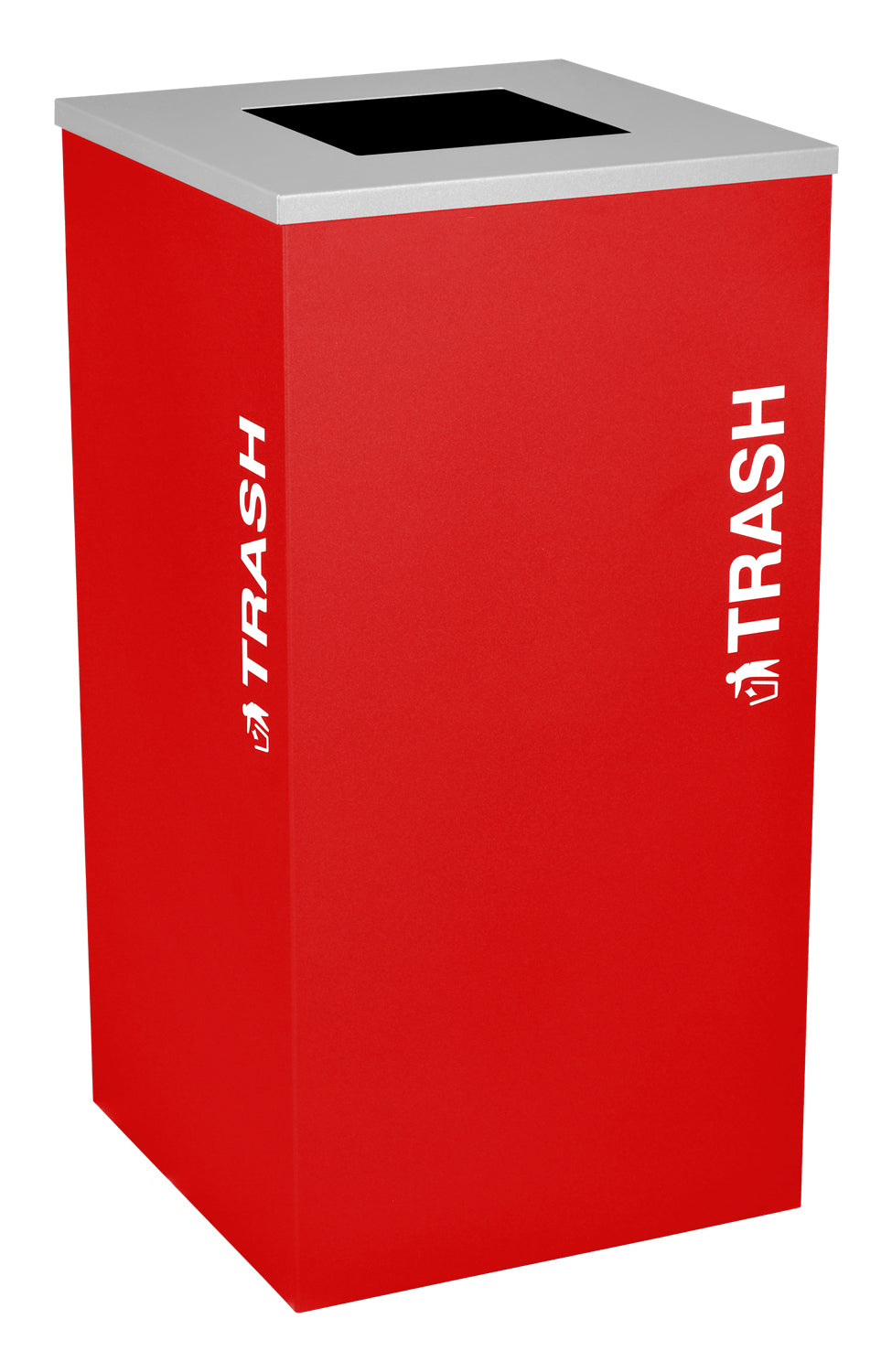 Classic Kaleidoscope 24-Gallon Square Receptacle