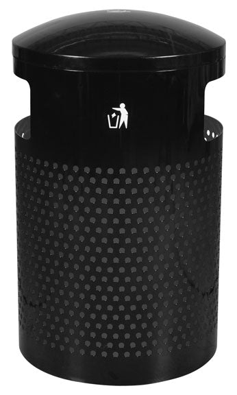Landscape Series 40 Gallon Trash Receptacle