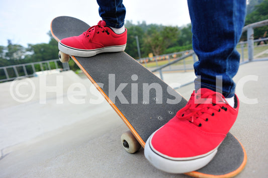 HESKING SAFETY GRIP SKATEBOARD TRACTION TAPE.  Years of research as grip tape manufacturers have gone into making a product that meets all the demands that a top-quality skateboard grip tape possesses.