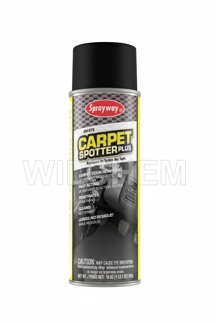 Sprayway SW-676 Carpet Spotter Plus – Clean Product Shot with Wilchem Watermark