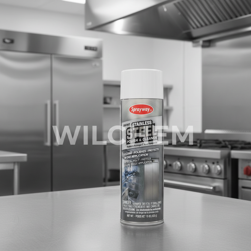 Sprayway SW-841 Stainless Steel Polish - Wilchem Watermarked