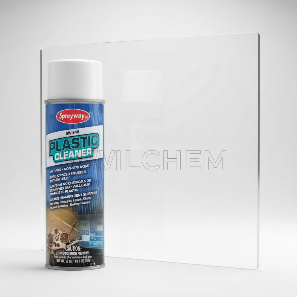 Sprayway SW-848 Plastic Cleaner - Fixed WILCHEM Watermark