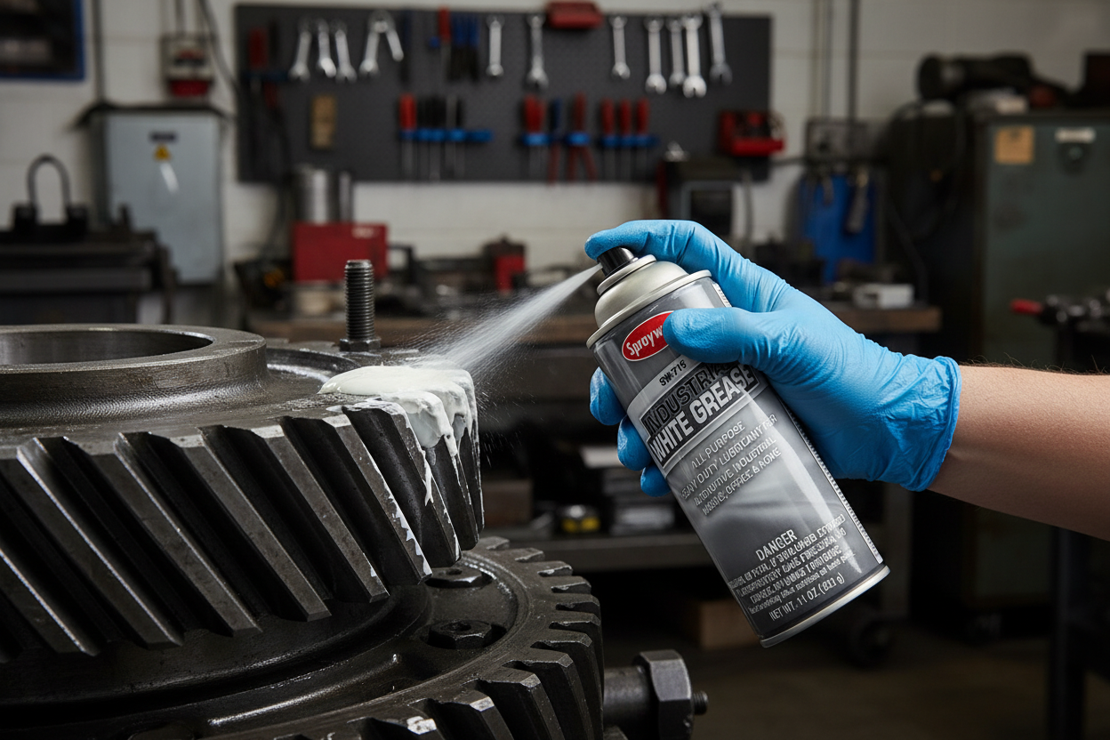 SW-715 Industrial White Grease - Application Scene