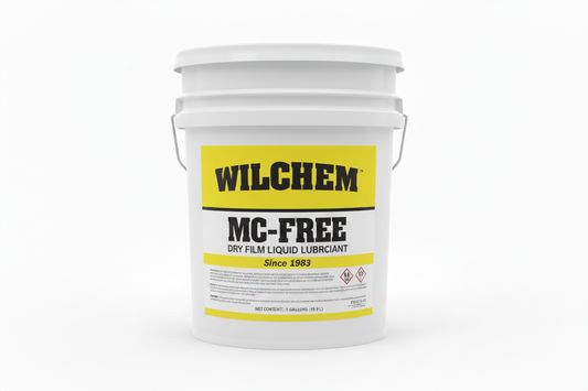Wilchem Mc-Free Dry Film Liquid Lubricant - 5 Gallon Pail