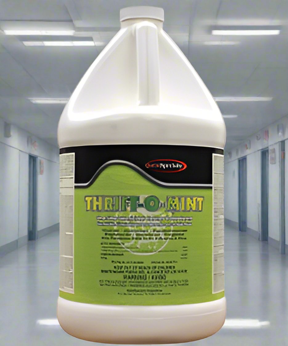 Questspecialty Thrift-O- Fresh is an EPA-registered concentrated, multipurpose product designed to clean, deodorize and disinfect in one economic step effectively.